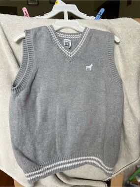 Carter's Boys' Gray V-Neck Sweater Vest
